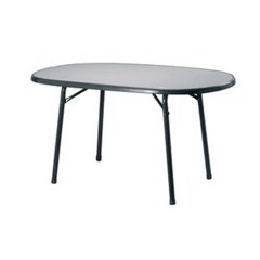 SIEGER Campingbord, ovalt