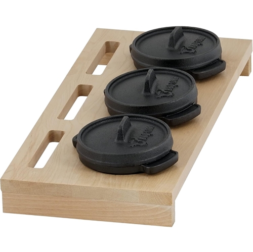 Dutch Oven, sæt med 3 mini gryder m/låg