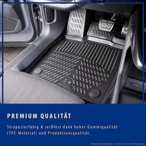 Gummimåtter til VW ID Buzz fra 2022