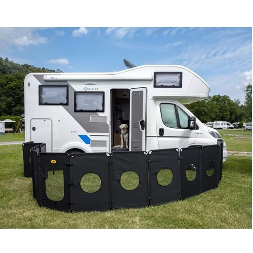 CAMP4 Hundegård, Foldbar med 8 Paneler.