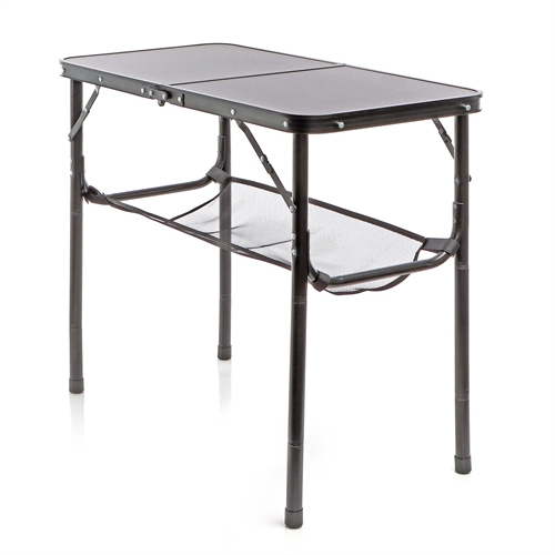 TOBOLI Campingbord Sort 80 X 40 cm