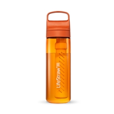 LifeStraw Go 2.0 Water Filter Bottle - Orange