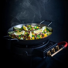 HOT WOK Paellapande, Carbon 30 cm