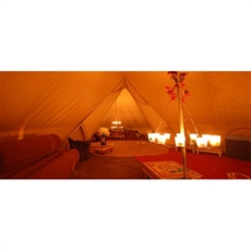 Canvas Camp Sibley 600 TWIN Ultimate Bomulds Glamping Telt