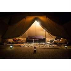 Canvas Camp Sibley 600 TWIN Ultimate Bomulds Glamping Telt