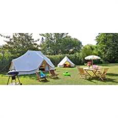 Canvas Camp Sibley 600 TWIN Ultimate Bomulds Glamping Telt